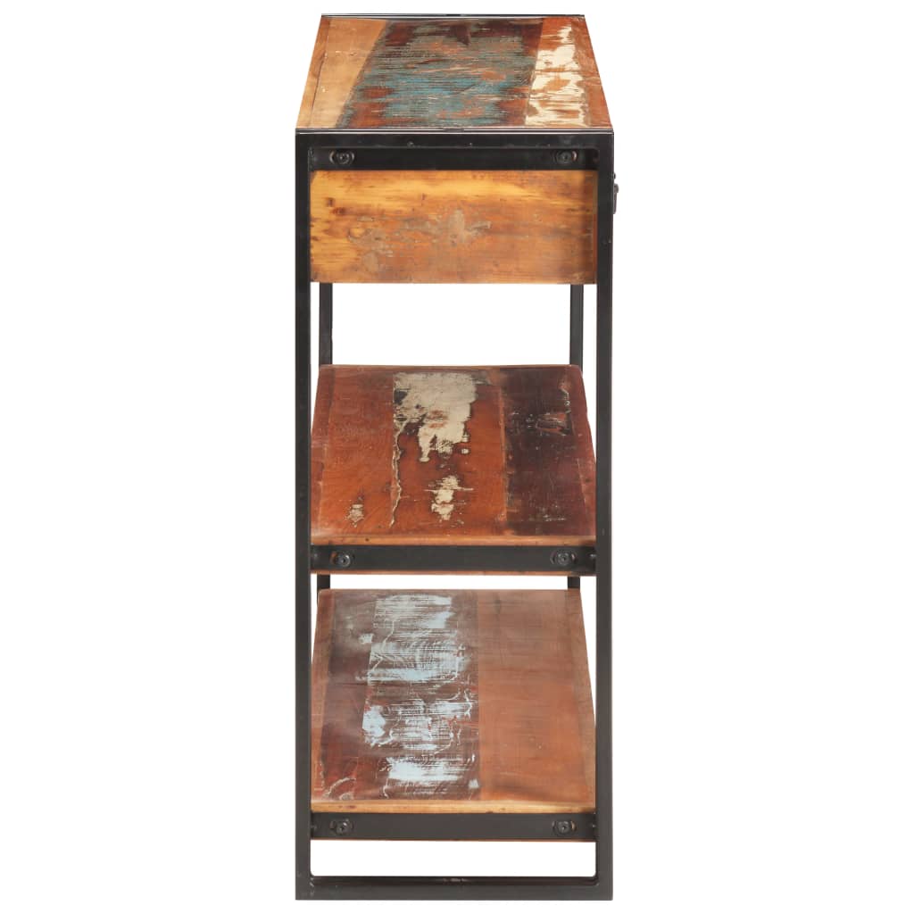 Sideboard 120x30x75 cm Solid Reclaimed Wood